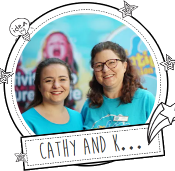 Cathy and Kayleigh